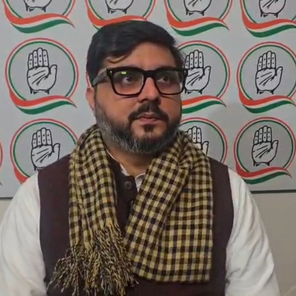 BJP पर नेताओं के नाम मिटाने,मनरेगा खत्म करने का आरोप:सांसद तनुज पुनिया बोले- भारत का आधुनिक इतिहास कांग्रेस के बिना अधूरा