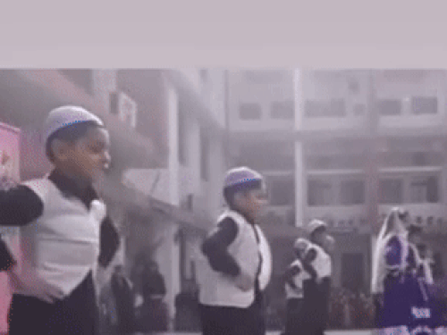 सलमान खान के ईद मुबारक गाने पर डांस से विवाद:अंबाला में स्टूडेंट्स ने मुस्लिम ड्रेस पहनकर परफॉर्मेंस दी, हिंदू संगठन का स्कूल में हंगामा