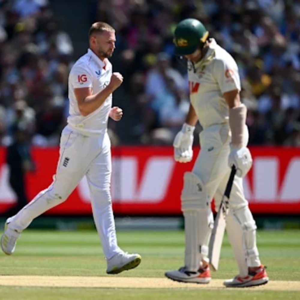 गस एटकिंसन चोट के कारण एशेज सीरीज से बाहर:बाएं जांघ की मांसपेशियों में खिंचाव, एशेज से बाहर होने वाले तीसरे इंग्लिश गेंदबाज