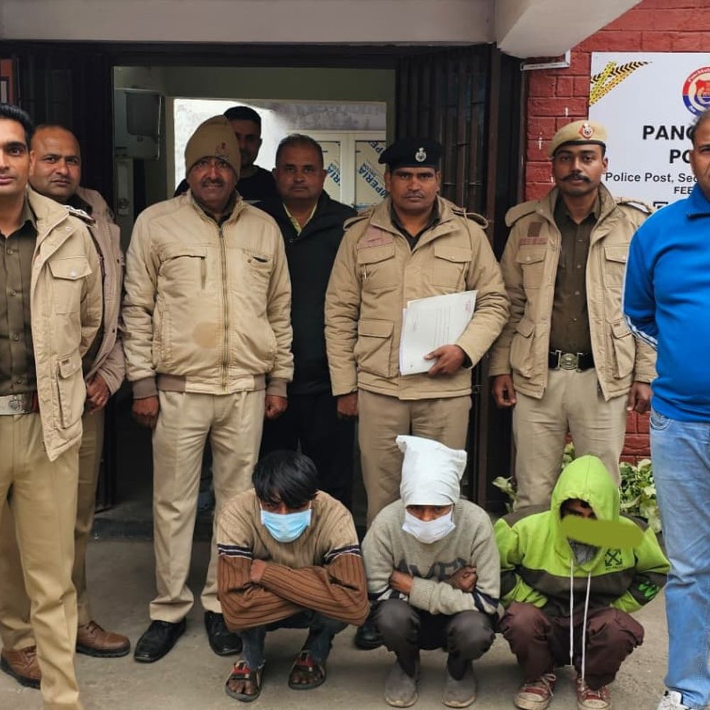पंचकूला में बुजुर्ग महिला से बाली छीनने वाले स्नैचर गिरफ्तार:  2 घंटे में पकड़े गए, पंजाब व नागपुर के आरोपी, बाली बरामद कर भेजा जेल – Panchkula News
