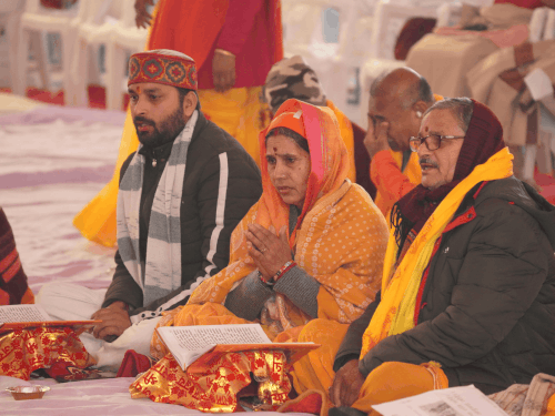 रामलला की प्रतिष्ठा द्वादशी समारोह में ,कलशाधिवास,हाेम अनुष्ठान हुए:शिवगर्जना ढोल से  बालक राम का अभिनन्दन,छत्तीसगढ़ की रामलीला आकर्षण का केंद्र रही