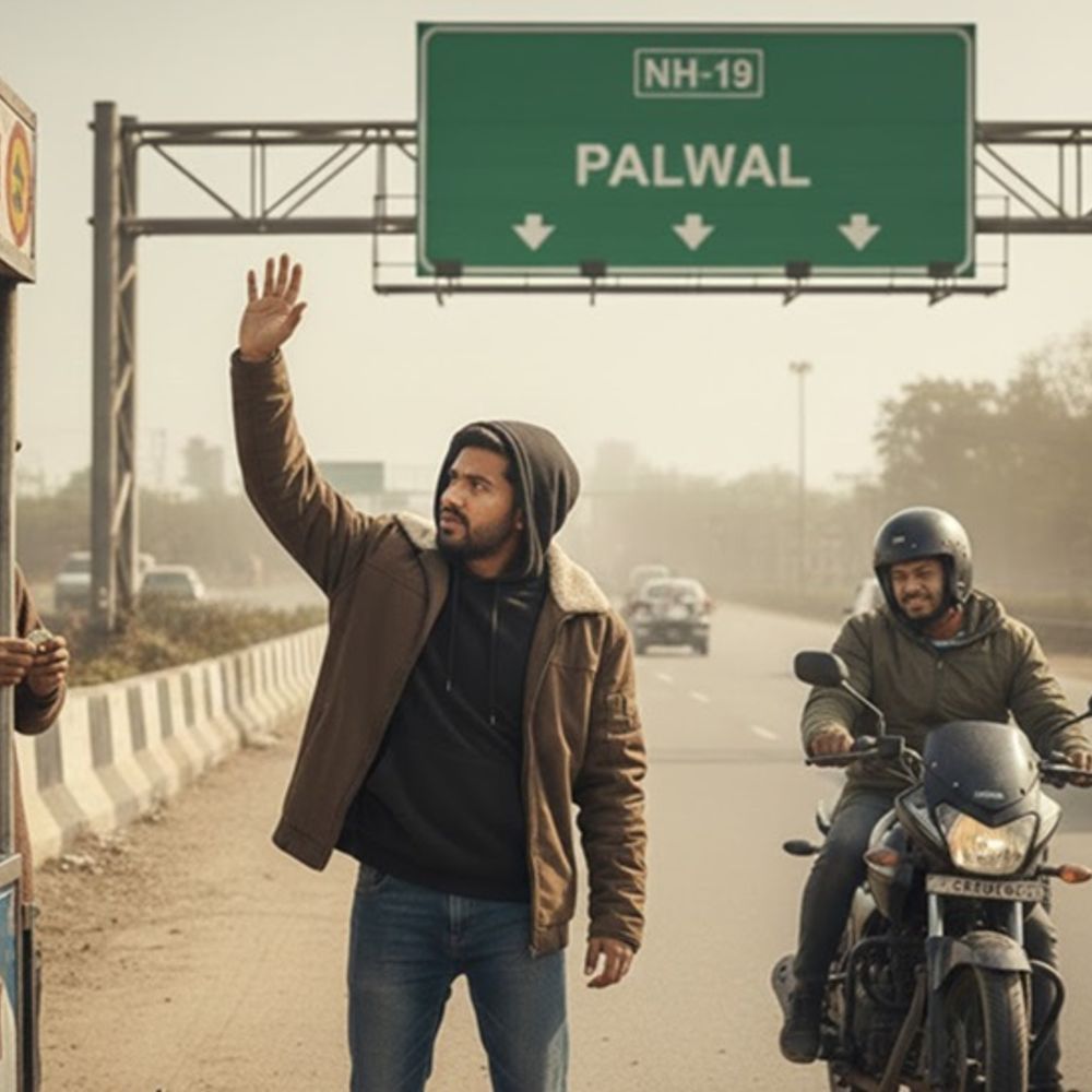 पलवल में युवक की महंगी बाइक लेकर फरार:  हाईवे पर लिफ्ट लेकर साथ बैठा; जूस शॉप पर दिया चकमा, केस दर्ज – Palwal News