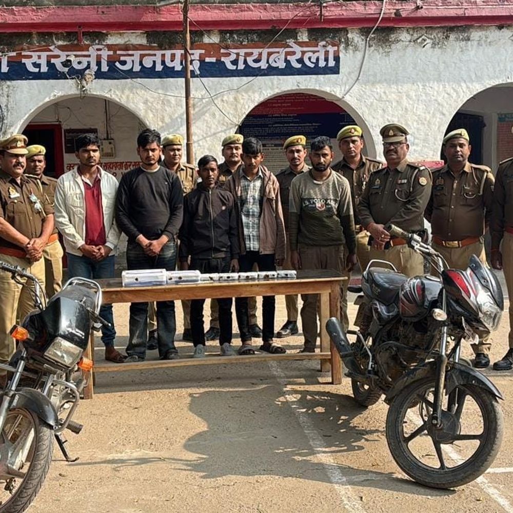 रायबरेली पुलिस का 'ऑपरेशन क्लीन' 2025:14 मुठभेड़, 19 इनामी अपराधी गिरफ्तार, करोड़ों की रिकवरी