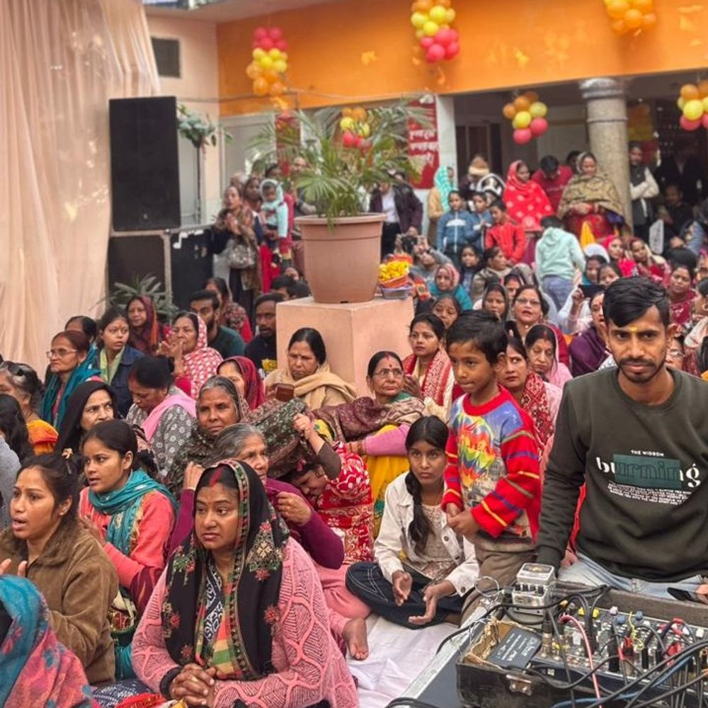 मठ श्री बड़ी काली जी मंदिर में माता की चौकी:भजन संध्या में उमड़ा आस्था और श्रद्धा का सैलाब