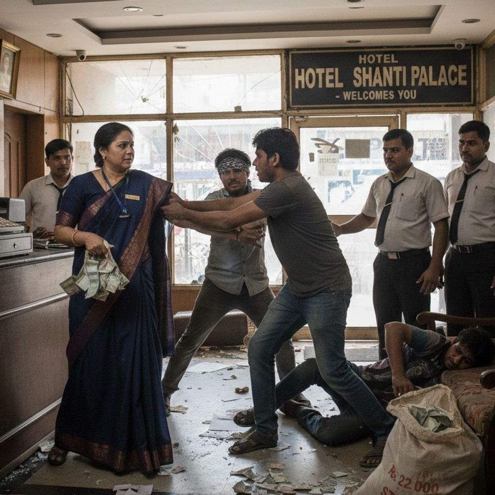 महिला होटल मैनेजर से मारपीट कर 22 हजार लूटे:विभूतिखंड में साथियों के साथ पहुंचा दबंग, 26 आरोपियों पर एफआईआर