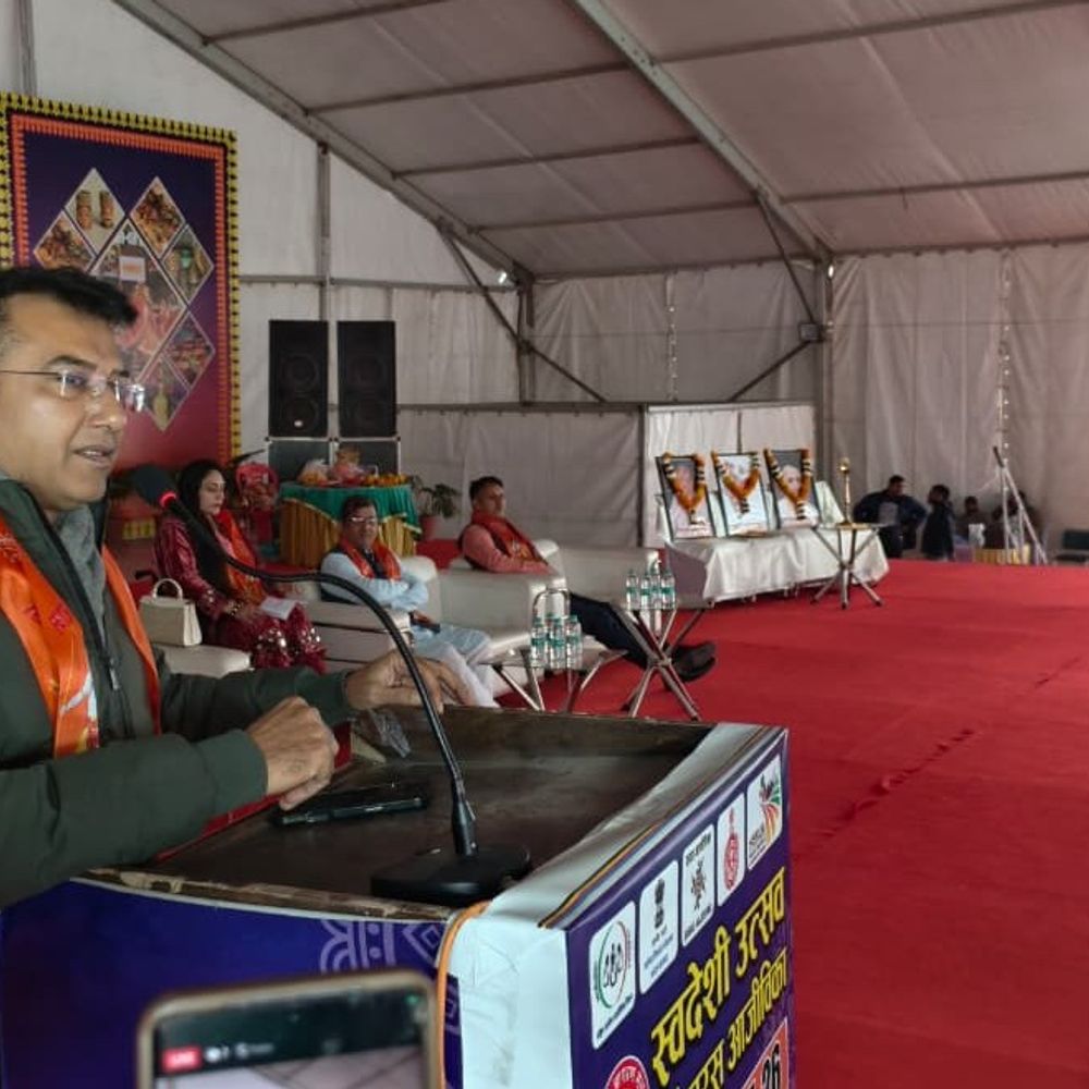 सीएम के मीडिया सलाहकार राजीव जेटली बोले:मेक फॉर इंडिया से मजबूत होगी भारतीय अर्थव्यवस्था