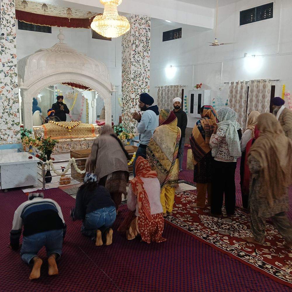 गुरु गोविंद सिंह का 359वां प्रकाश पर्व मनाया:श्योपुर में हुआ गुरुमत समागम और कीर्तन; ढाड़ी जत्थे ने सुनाई गाथाएं