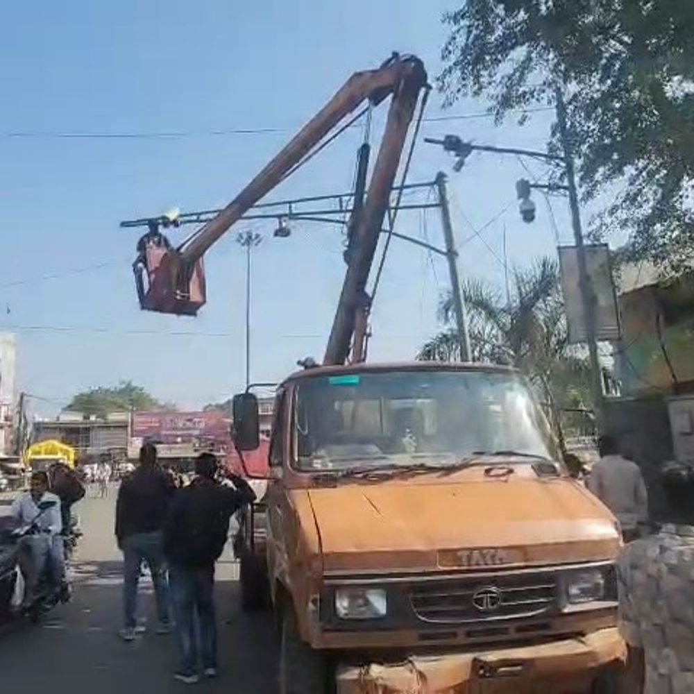 95% अपराधों का खुलासा CCTV से:विदिशा में 'दृष्टि 360 डिग्री' अभियान का लक्ष्य 5 हजार कैमरे