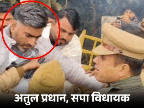 पिता बोले-बेटी की शादी तय थी, दरिंदा उठा ले गया:मेरठ में 30 घंटे बाद उठी दलित महिला की अर्थी; अखिलेश ने 2 लाख दिए