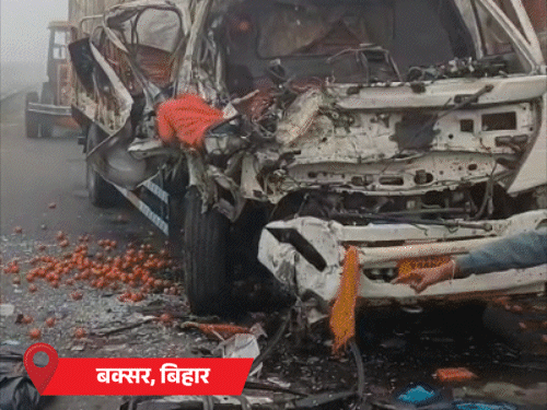 राजस्थान में ओले गिरे, MP में कोहरे से ट्रेनें लेट:जम्मू कश्मीर में डल झील जमी; बिहार में 1000 बच्चे बीमार, 3 की मौत