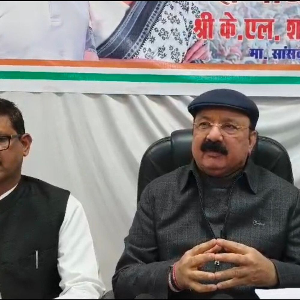 सांसद किशोरी लाल शर्मा ने SIR पर सरकार को घेरा:बोले, यह लोकतंत्र पर हमला, मतदाताओं के नाम काटने की साजिश