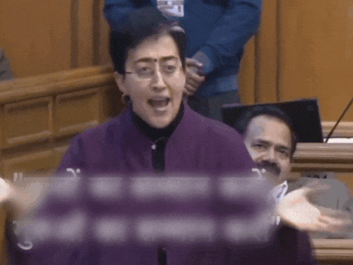 AAP विधायक आतिशी के VIDEO पर पंजाब में बवाल:दिल्ली भाजपा नेता कपिल पर जालंधर में पर्चा, BJP ने CP के खिलाफ स्पीकर को दी कंप्लेंट