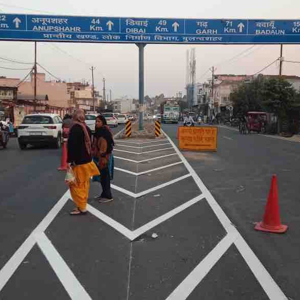 लिंक एक्सप्रेस-वे के लिए 677 हेक्टेयर भूमि अधिग्रहित होगी:8695 किसानों की जमीन, 39 गांवों से गुजरेगा एक्सप्रेस-वे