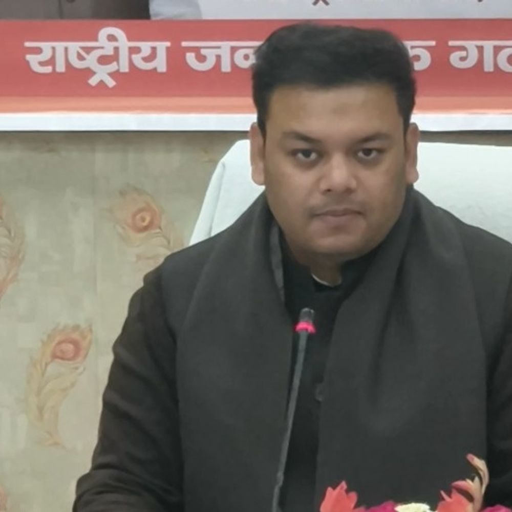 राम मंदिर की मर्यादा जरूरी: मंत्री संदीप सिंह:बोले- आस्था से खिलवाड़ न हो, हर धार्मिक स्थल की पहचान रखें