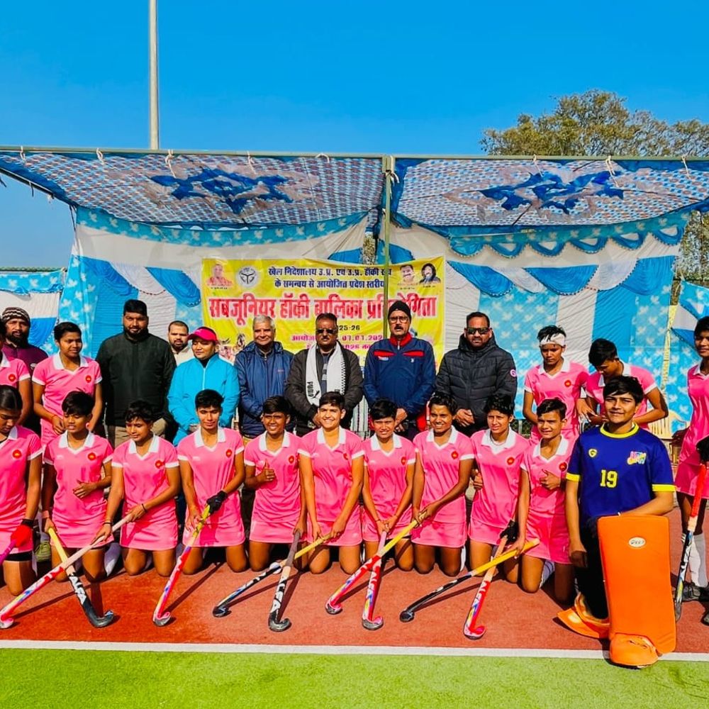 कानपुर और स्पोर्ट्स कॉलेज गोरखपुर ने फाइनल में बनाई जगह:मेरठ में जारी प्रदेश स्तरीय हॉकी प्रतियोगिता में कल होगा अंतिम मुकाबला