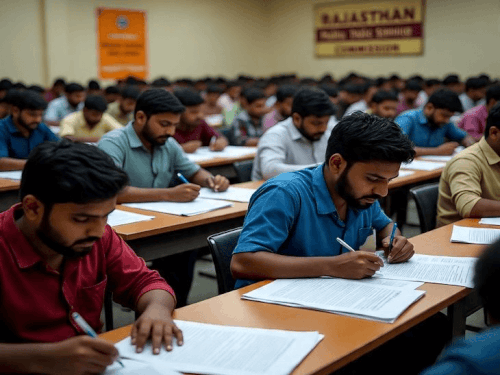 255 कैंडिडेट्स के एग्जाम के लिए 511 अफसर-कर्मचारी लगाए:RPSC को खर्च करने पड़े 20 लाख से ज्यादा रुपए, चेतावनी के बाद 6 हजार फॉर्म विड्रॉ