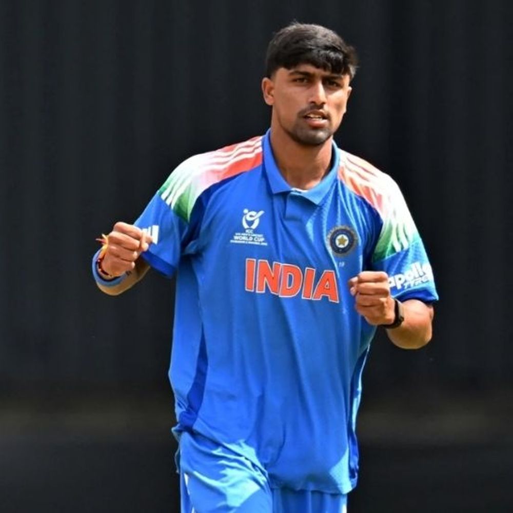 अंडर-19 वर्ल्ड कप, IND vs USA:अमेरिका ने 80 रन बनाने में 7 विकेट गंवाए, हेनिल पटेल ने 3 विकेट लिए