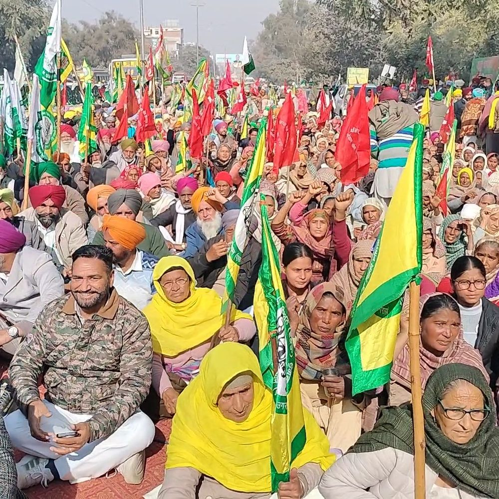 बठिंडा में किसानों का केंद्र सरकार के खिलाफ प्रदर्शन:  बिजली-बीज बिल और मनरेगा का विरोध, सड़कों पर उतरे 90 संगठन – Bathinda News