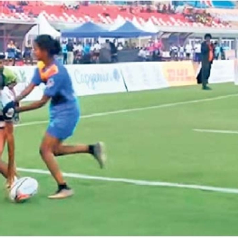 सब जू. राष्ट्रीय रग्बी बालिका में बिहार क्वार्टर फाइनल में