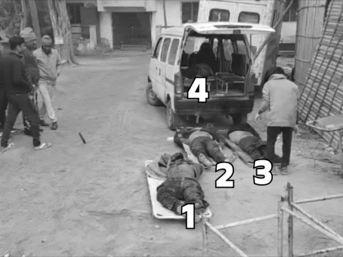 मधेपुरा में कार पर चढ़ी हाईवा, 4 दोस्तों की मौत:गाड़ी के परखच्चे उड़े, लाश को खींचकर निकाला गया; 3 के सिर कुचले,1 की आंख फूटी