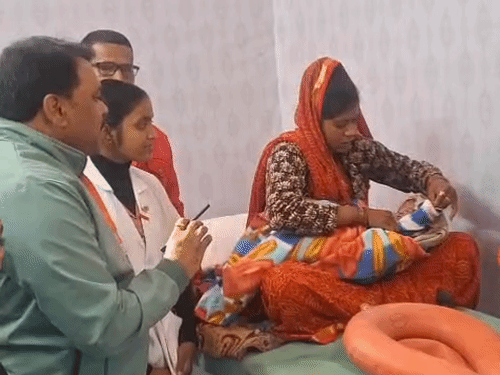 प्रयागराज के माघ मेले में जन्मी ‘गंगा’:  गंगा अस्पताल में हुआ पहला प्रसव, मप्र से संगम स्नान के लिए आई थी स्नान – Prayagraj (Allahabad) News