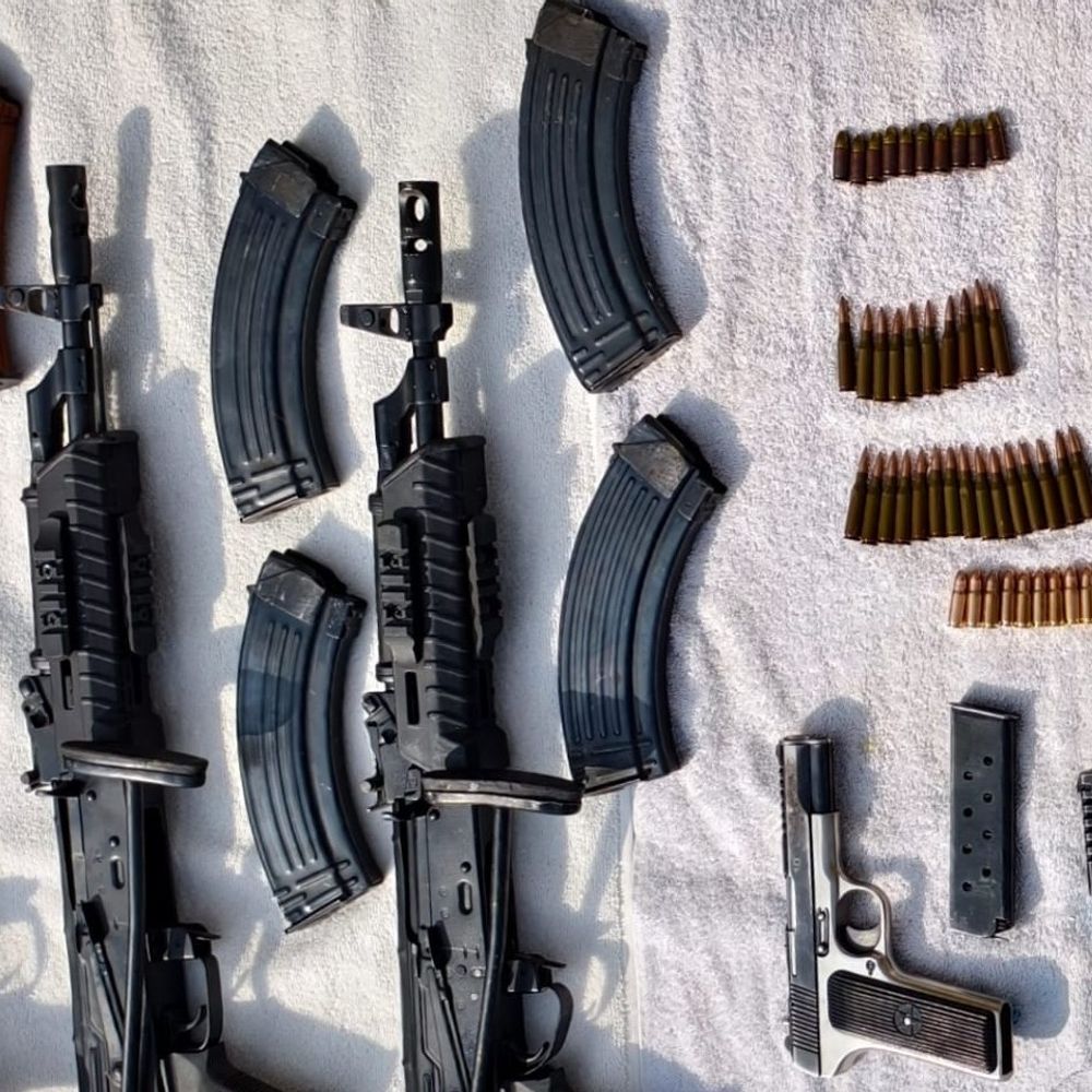 पठानकोट में पाकिस्तान से भेजी AK-47 मिली:  तुर्की और चाइना मेड पिस्टल बरामद, BKI आतंकी रिंदा ने भिजवाए, खेत में छिपाए थे हथियार – Pathankot News
