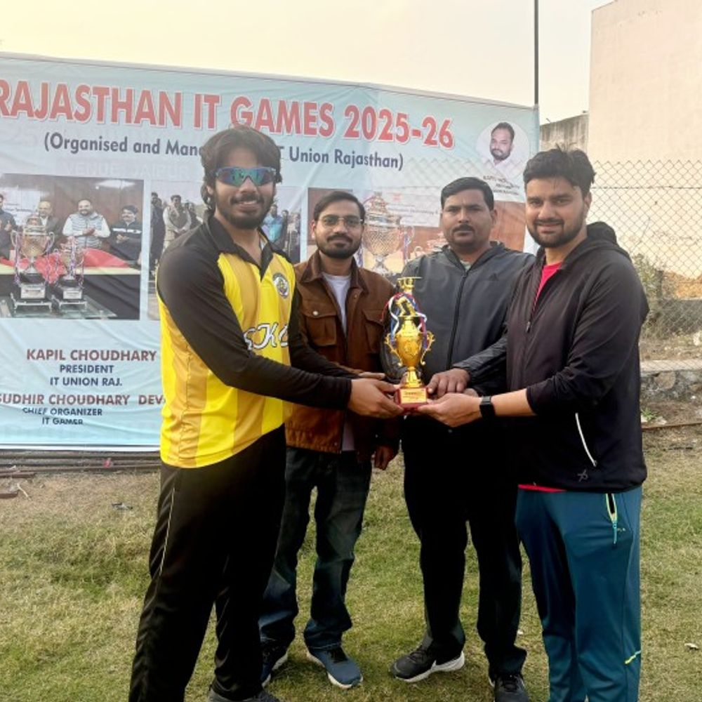 सुपर-किंग्स दौसा ने चैलेंजर भीलवाड़ा को 123 रन से हराया:राहुल चांदा रहे मैन ऑफ द मैच; घातक गेंदबाजों ने 69 रन पर समेटा