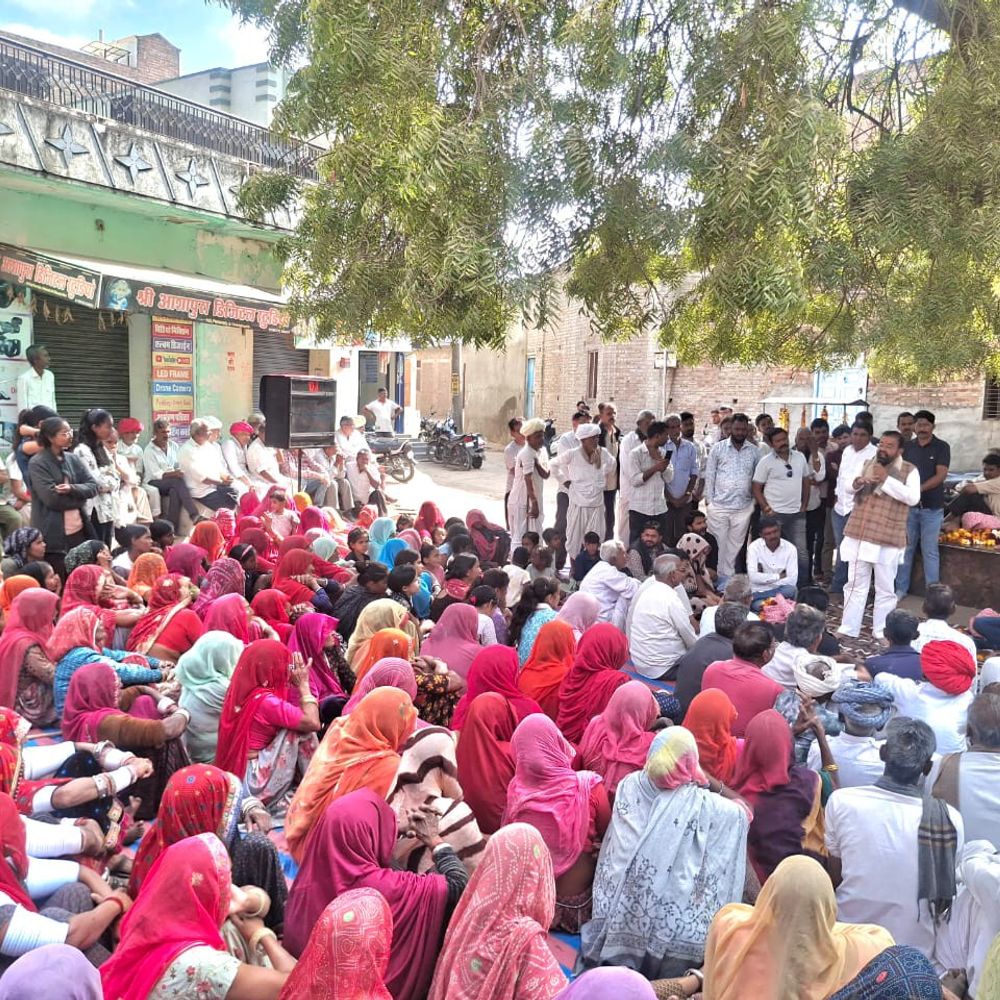 मनरेगा मेटों को डेढ़ साल से भुगतान नहीं:पूर्व विधायक ने 9 गांवों में जनसंपर्क कर रोजगार की कमी पर चिंता जताई