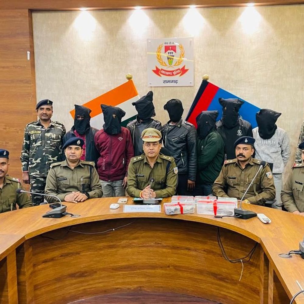 रामगढ़ पुलिस ने छह अपराधियों को किया गिरफ्तार:  दयाल स्टील फैक्ट्री लूट मामले में हुई कार्रवाई, 1.03 लाख रुपए नगद बरामद – Ramgarh (Jharkhand) News