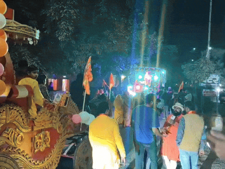 भिंड में रामलला प्राण प्रतिष्ठा दिवस पर भव्य चल समारोह:  मानपुरा से शहर तक 5 किमी पदयात्रा, गूंजे जय श्रीराम के नारे – Bhind News