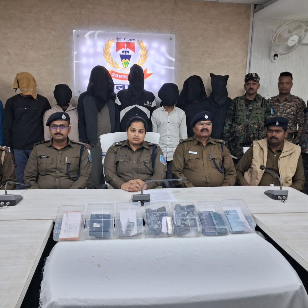 पलामू में NHAI फोरलेन पर फायरिंग की साजिश नाकाम:  सुजीत सिन्हा और प्रिंस खान गैंग के 8 अपराधी हथियार के साथ गिरफ्तार – Palamu News