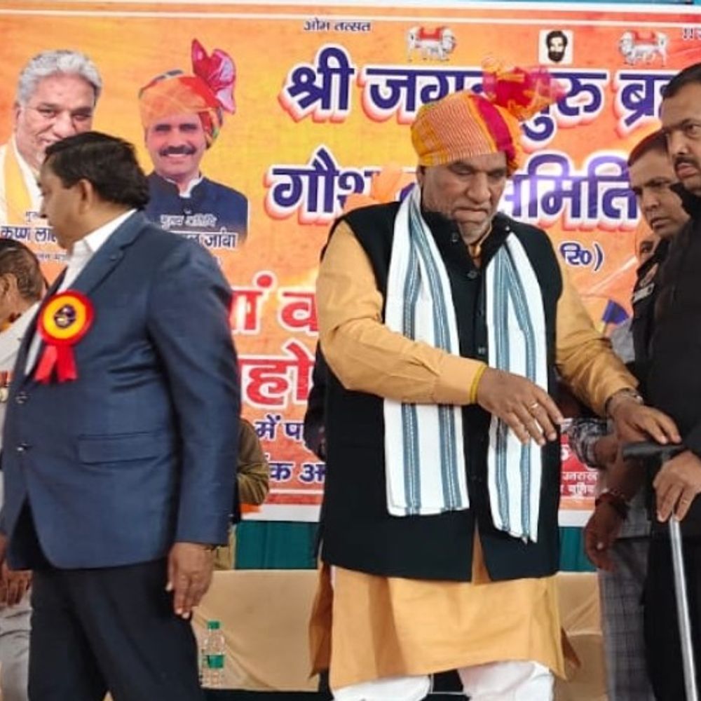 पानीपत में गोशाला को 11-11 लाख रुपये दिए दान:  विधानसभा अध्यक्ष और पंचायत एवं विकास मंत्री ने दिए, कहा- गाय हमारी संस्कृति की धरोहर – Matlouda News