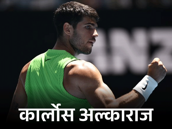 वॉकओवर से जोकोविच ऑस्ट्रेलिया ओपन के क्वार्टर फाइनल में:मेंसिक चोट के कारण हटे; अल्काराज लगातार तीसरे साल टॉप-8 में, सबालेंका भी जीतीं