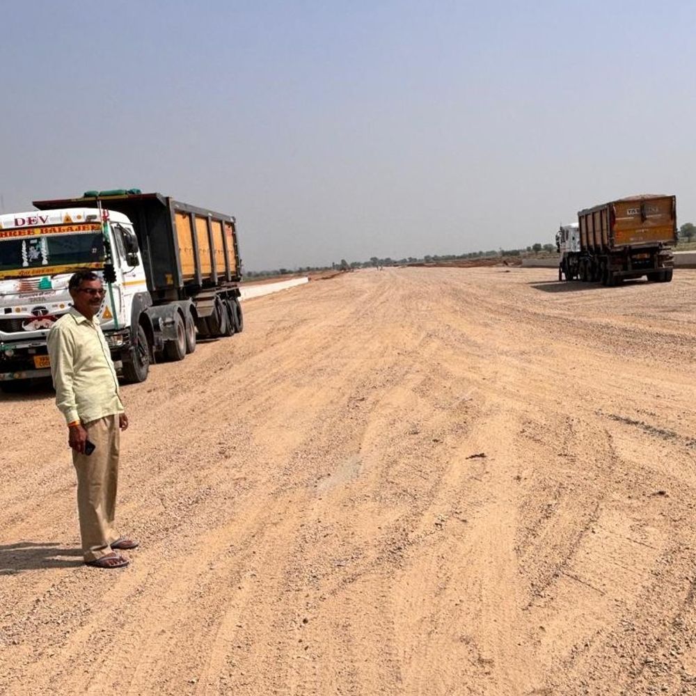 नारनौल में मल्टी मॉडल लॉजिस्टिक हब का निर्माण शुरू:  परियोजना पर दस साल बाद शुरू हुआ काम, पहले फेज में उठा मुआवजा विवाद – Narnaul News