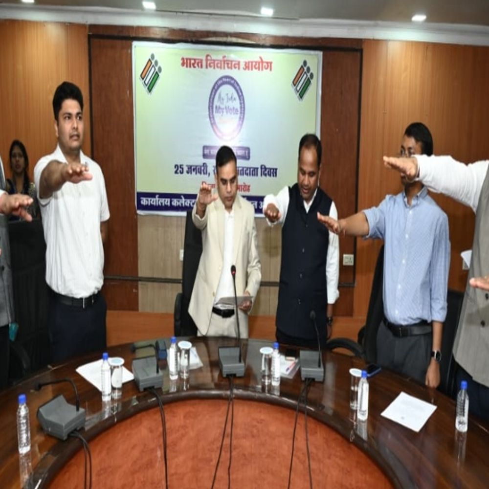 रायपुर में मेरा भारत, मेरा वोट थीम पर मतदाता दिवस:  मुख्य निर्वाचन अधिकारी हुए शामिल, 16वां राष्ट्रीय मतदाता दिवस में था आयोजन – Raipur News