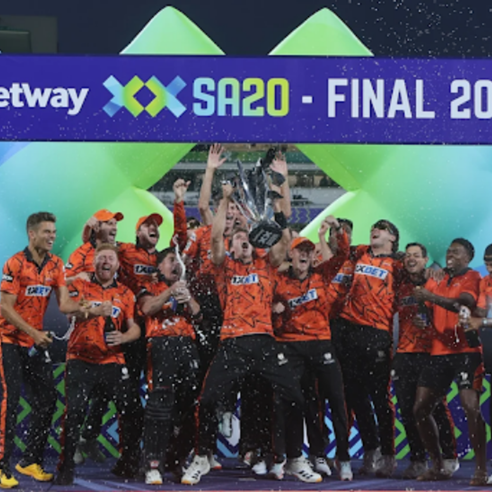 सनराइजर्स ने तीसरी बार जीता SA20 का खिताब:फाइनल में प्रिटोरिया कैपिटल्स को हराया, काम न आई ब्रेविस की सेंचुरी