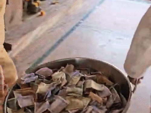 दंतेवाड़ा की मां दंतेश्वरी मंदिर में खुली दान पेटी:19 लाख 44 हजार नगद निकले, एक भक्त ने ऑफिस से छुट्टी के लिए लगाई अर्जी