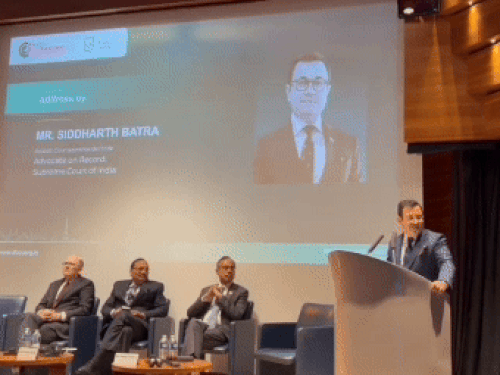 पेरिस में चीफ जस्टिस सूर्यकांत के साथ गए सिद्धार्थ बत्रा:  इंडो-फ्रेंच लीगल कॉन्फ्रेंस में दिया संबोधन, सुप्रीम कोर्ट की भूमिका पर चर्चा – Rohtak News