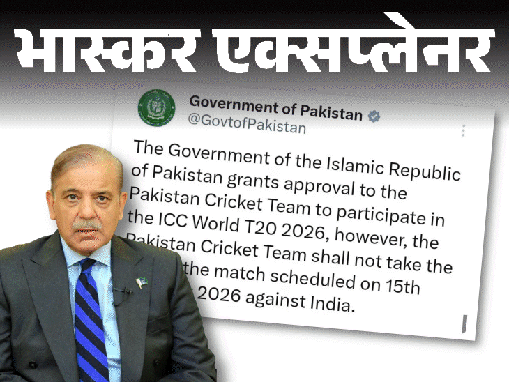 PAK ने टी-20 वर्ल्डकप में भारत का बॉयकॉट क्यों किया:क्या मैसेज देना चाह रहा पाकिस्तान, मैच नहीं हुआ तो कितना नुकसान उठाएगा