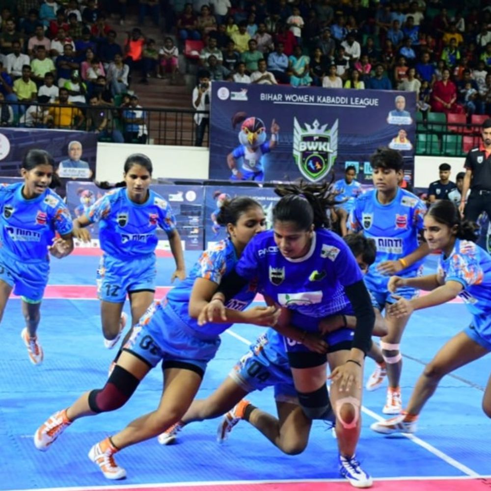 6 से 12 मार्च तक बिहार महिला स्टेट कबड्डी लीग:पाटलिपुत्र स्पोर्ट्स कॉम्प्लेक्स में होगा ट्रायल, बनेगी 6 महिला कबड्डी टीमें