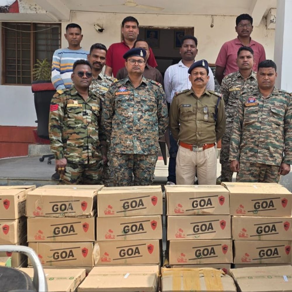 मध्य प्रदेश की शराब की बस्तर में अवैध तस्करी:  दंतेवाड़ा में पुलिस ने 2 गाड़ियों से जब्त की 45 पेटी अंग्रेजी शराब, तस्कर फरार – Jagdalpur News