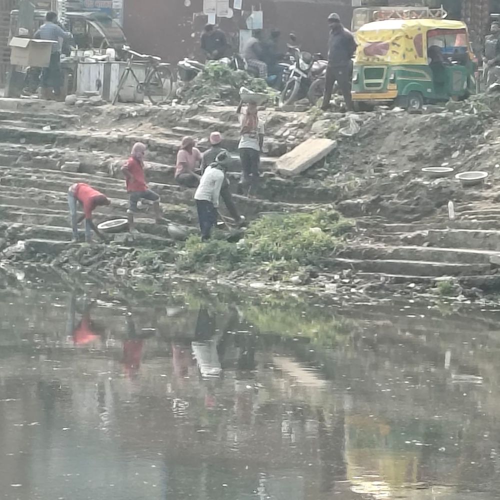 सहरसा न्यू कॉलोनी पोखर का जीर्णोद्धार:गंदगी फैलाने वालों पर FIR की चेतावनी, नगर आयुक्त सख्त, निगरानी बढ़ी