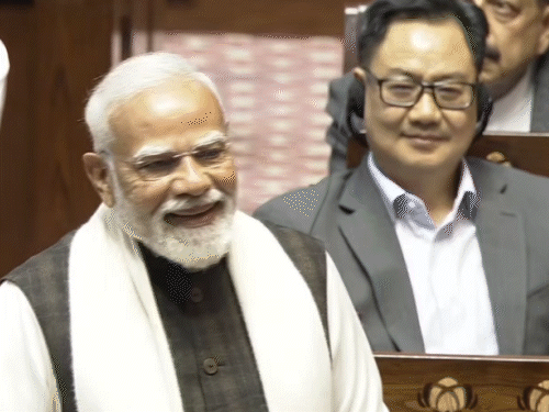 राज्यसभा में PM बोले-कांग्रेस के वक्त डील यानी बोफोर्स घोटाला:ये मोहब्बत की दुकान मोदी की कब्र खोदने की बात करती है; विपक्ष का वॉकआउट