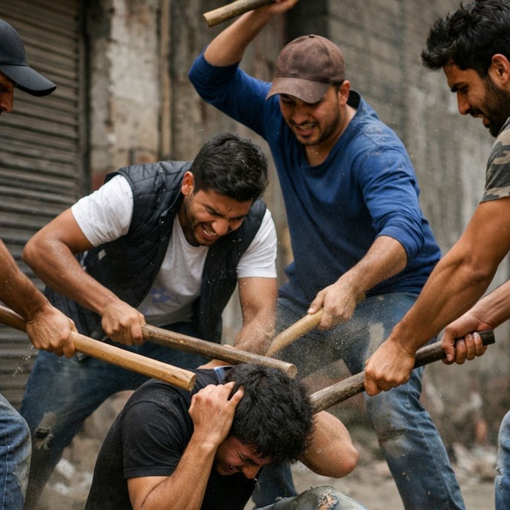 कैथल में युवक को पीट-पीटकर मोबाइल-पर्स छीना:  नौकरी पर जा रहा था; बाइक सवारों ने नुकीली चीज से किया वार – Kaithal News