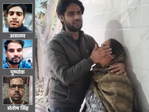 मथुरा में एक्सप्रेस-वे पर 6 की मौत, कंटेनर ने रौंदा:  बस से उतरकर सड़क किनारे खड़े थे, दामाद की मौत के बाद बेटे से लिपटकर रोई सास – Mathura News