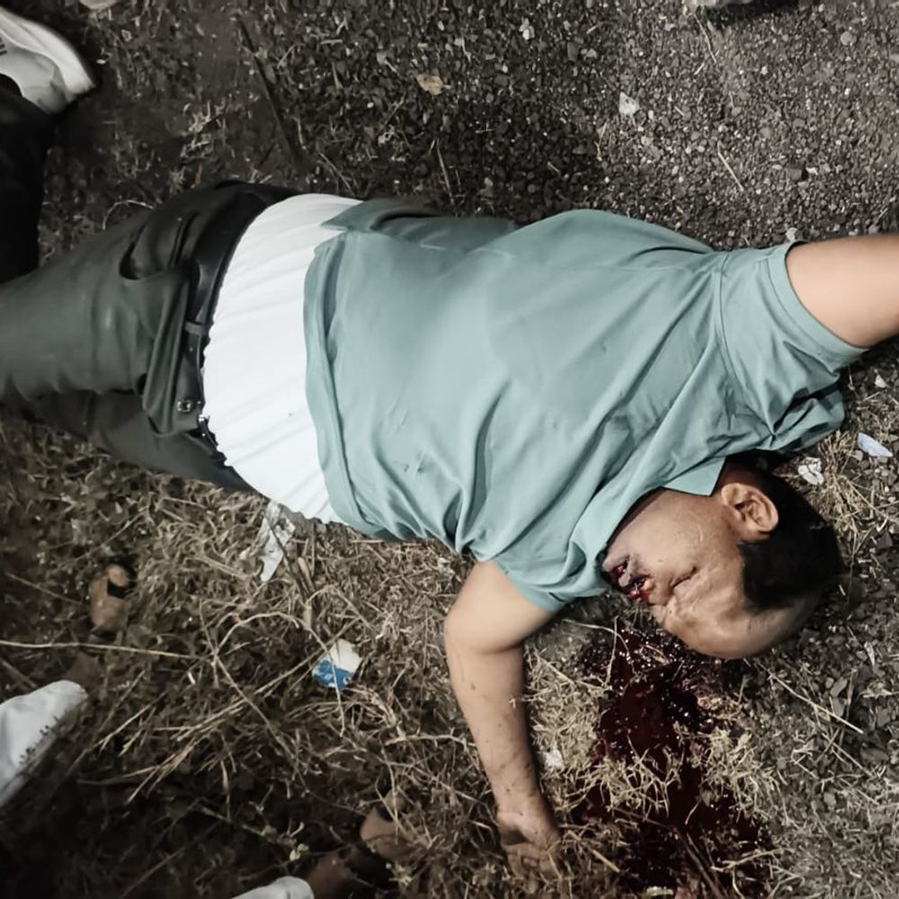 बाइक की टक्कर से स्कूटी सवार डिप्टी रेंजर की मौत:झाबुआ में ड्यूटी पूरी करके घर जा रहे थे, परिवार में पत्नी और तीन बेटियां