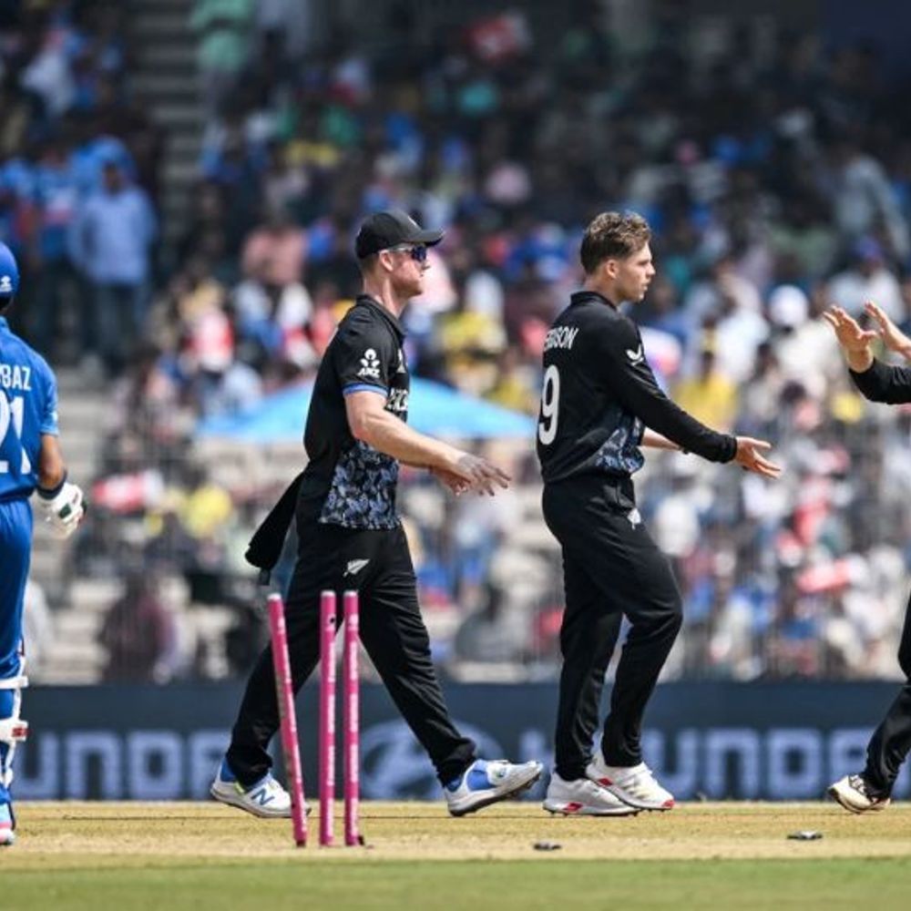 टी-20 वर्ल्डकप- अफगानिस्तान ने 183 रन का टारगेट दिया:न्यूजीलैंड का दूसरा विकेट गिरा, रहमान को लगातार दो बॉल पर विकेट, एलन-रचिन आउट