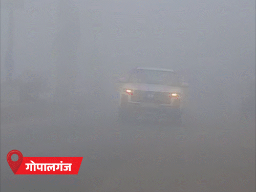 7 शहरों में घना कोहरा,लो विजिबिलिटी से दरभंगा में हादसा:गाड़ियों की लाइट चालू कर के चलना पड़ रहा; किशनगंज सबसे ठंडा, 9 डिग्री पहुंचा पारा