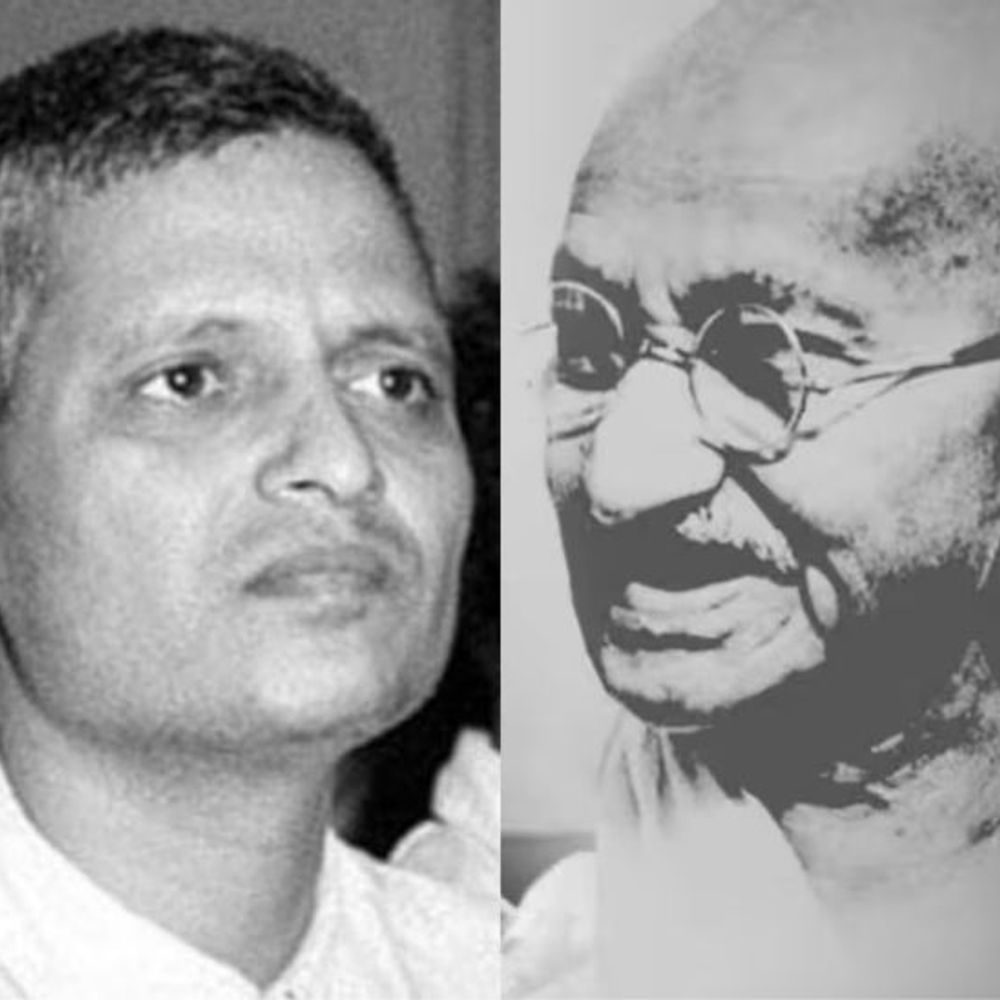 गुजरात में 'हुं नाथुराम' नाटक का विरोध:निर्देशक-निर्माता ने कहा-नाटक में बताया कि नाथूराम गांधीजी का दुश्मन नहीं, उनका प्रशंसक था