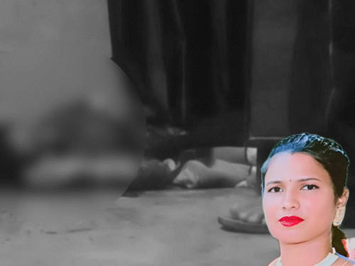 पत्नी की गंडासे से काटकर हत्या का VIDEO:संगरूर में पति ने गले पर 3 बार वार कर वीडियो बनाया, बोला- मैंने मारी; थाने में सरेंडर किया